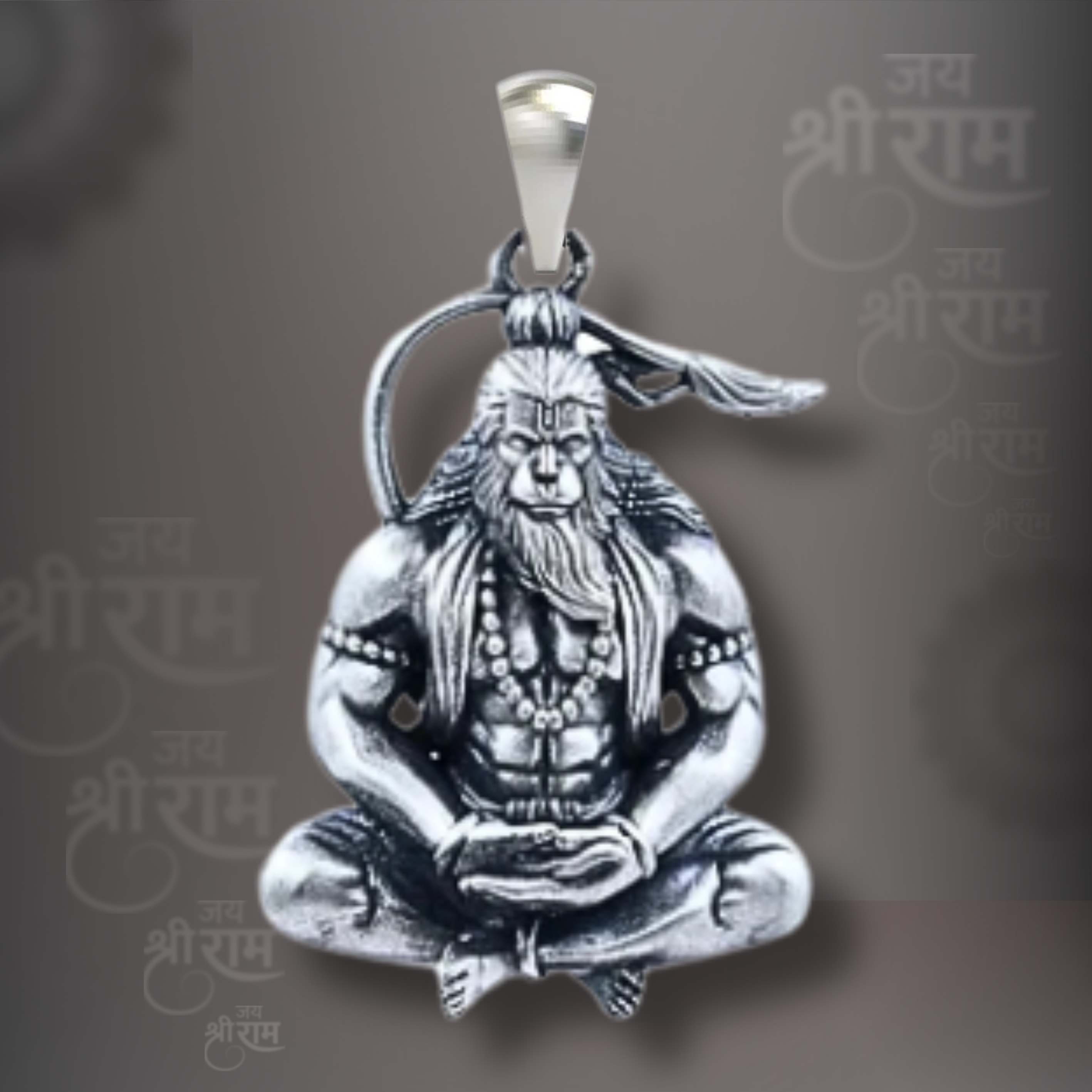 Balaji BajrangBali 925 Silver Locket pendant – Spiritual Charm