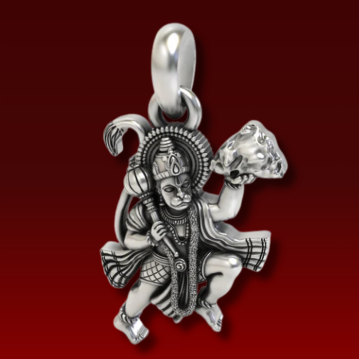 Hanuman Ji Pendant in 925 Silver