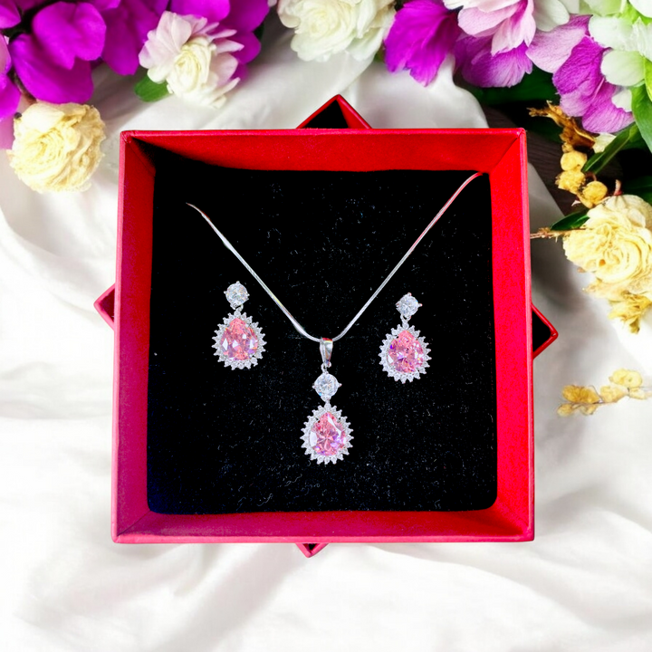 Pendant and Dangle Earrings Set